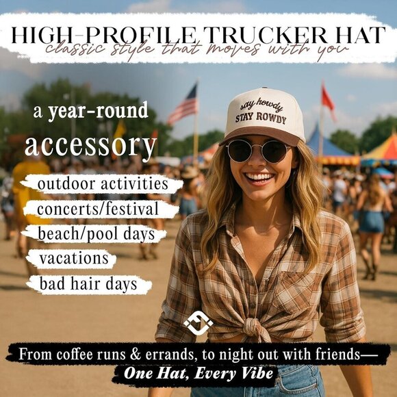 Vintage Canvas Snapback Hat Adjustable Two Tone Unisex Western Style Cap main image 9